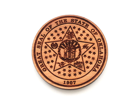 Oklahoma State Seal Magnet