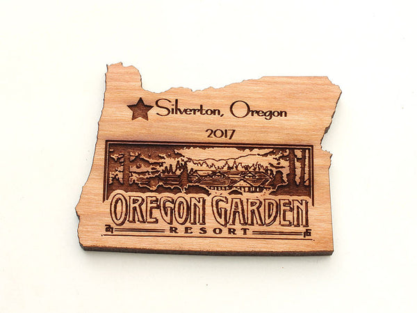 Oregon Garden Resort Logo Oregon Magnet