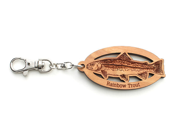 Rainbow Trout Key Chain - Nestled Pines