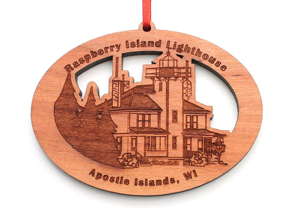 Good Earth Outfitters Raspberry Island Light Ornament - Nestled Pines