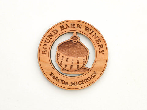 Round Barn Winery Logo Magnet