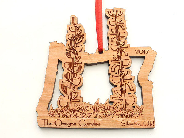 Oregon Garden Sculpture Garden Oregon State Insert Custom Ornament