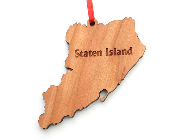 Staten Island NYC Borough Ornament - Nestled Pines