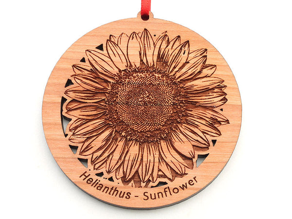 Sunflower Flower Ornament
