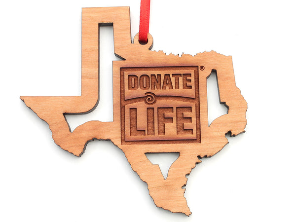 Texas Donate Life Ornament