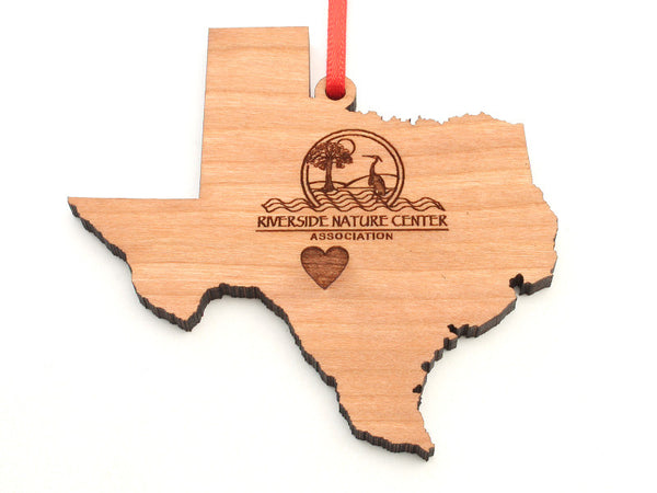 Riverside Nature Center Texas Logo Insert Ornament