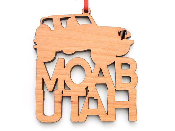 Moab Jeep Ornament - Nestled Pines