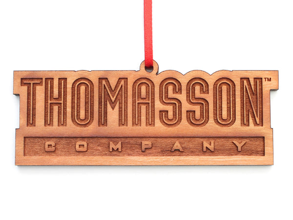 Thomasson Logo Cut Out Ornament