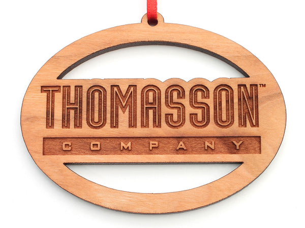 Thomasson Logo Oval Ornament