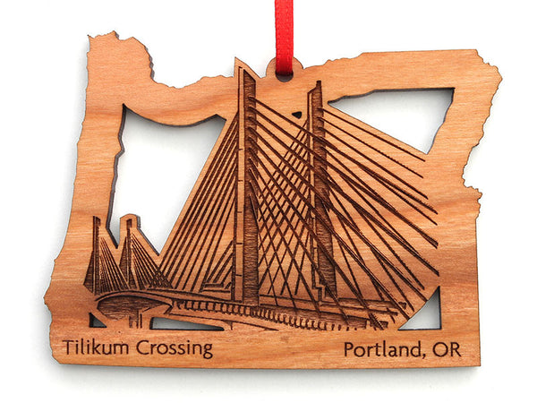Tilikum Crossing Oregon Insert Ornament