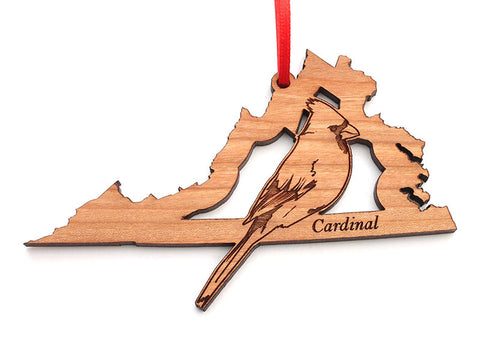 Virginia State Bird Ornament - Cardinal