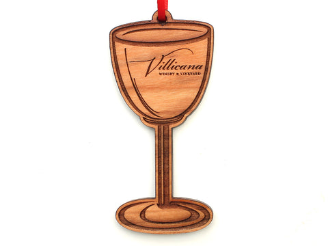 Villicana Wine Glass Ornament