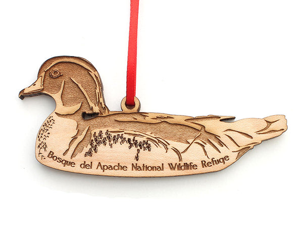 Bosque Swimming Wood Duck Ornament